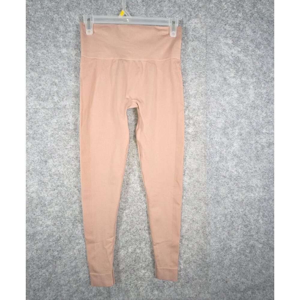 Set Active X Madelyn Cline - Seamless Leggings Ribbed High-Rise Ankle Size SM
